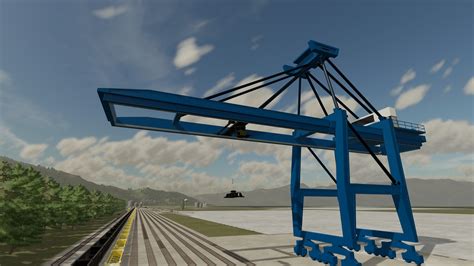 Harbor Cranes V1 0 FS22 Mod