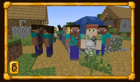 Steve Villagers Optifine Minecraft Texture Pack