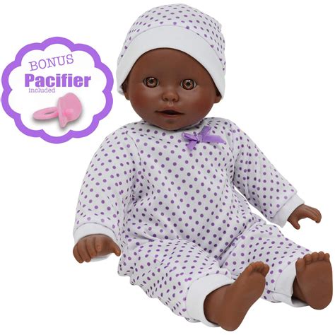 14 Inch Soft Body African American Baby Doll