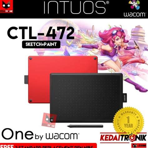 Jual NEW One By Wacom CTL 472 Small Pen Tablet ONE Art Comic Intuos