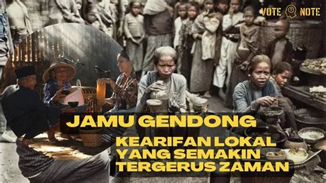 JAMU GENDONG KEARIFAN LOKAL YANG SEMAKIN TERGERUS ZAMAN YouTube