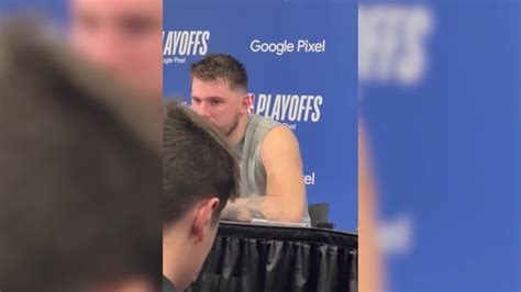 Source Of The Sexual Noises During Doncic S Press Conference Revealed