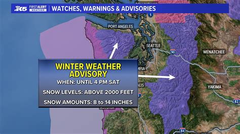 Snow, rain forecasted for western Washington, Seattle | king5.com