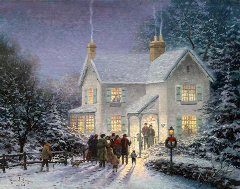 Thomas Kinkade Christmas - Christmas Photo (40841998) - Fanpop