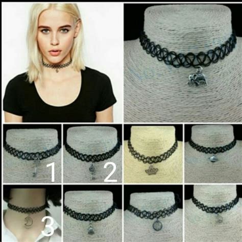 Accessories Vintage Stretch Tattoo Choker Necklace Gothic Punk Poshmark