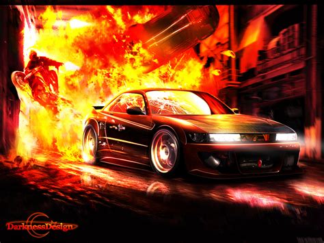 Top Pictures Free Fire Car Background Fire Background Photos And