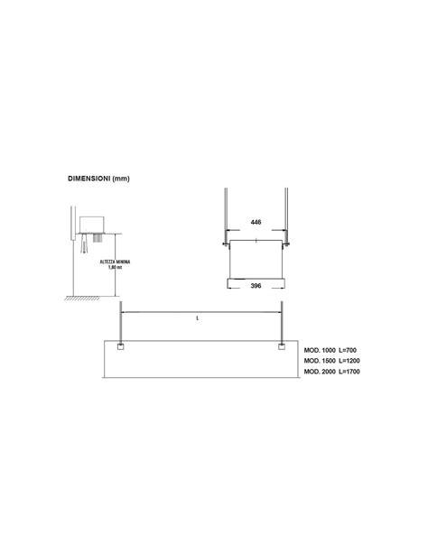 Barriera D Aria Centrifuga TECNOSYSTEMI ARIA 2 ELEGANCE H2O 1000