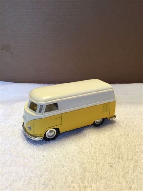 Yellowwhite Volkswagen Van Diecast Metal Toy Vehicles Ebay