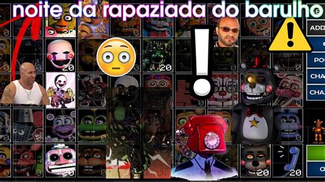 Ultimate Custom Night Mobile Noite Dos Barulhentos YouTube