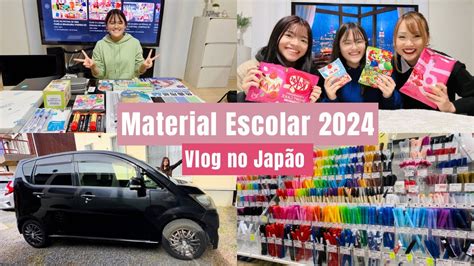 Vlog Material Escolar S Comprou Um Carro Compras De Mercado