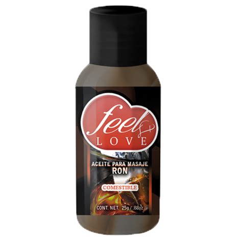 Aceite térmico comestible sabor Ron ml Succubuss Sex Shop