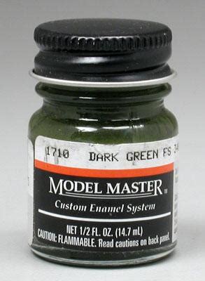 Testors Model Master Dark Green Oz