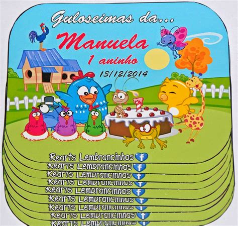Tema Galinha Pintadinha 1 Ano Masculino - 10
