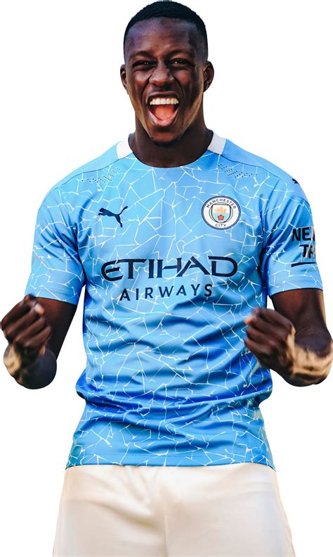 Benjamin Mendy Manchester City football render - FootyRenders