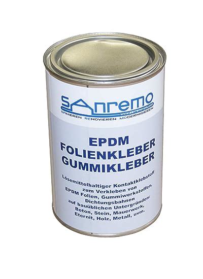 EPDM FOLIENKLEBER GUMMIKLEBER Kontaktklebstoff 900g Amazon De Baumarkt