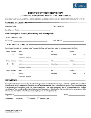 Beneficiary Certificate Fill And Sign Printable Template Online