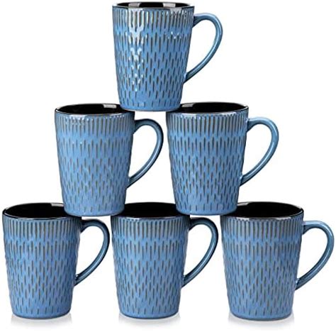 Vancasso Moda Mugs Set Of Ml Stoneware Coffee Cup And Mug