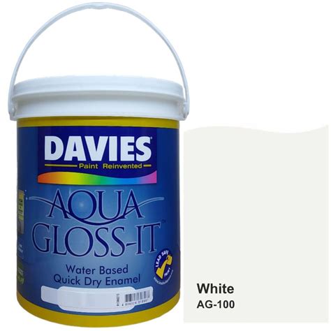 Davies Aqua Gloss It Water Based Quick Dry Enamel Available In