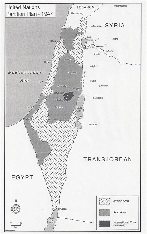 Palestine Partition Map