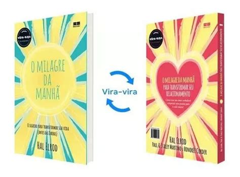 Livro O Milagre Da Manhã 2 Em 1 Hal Elrod Vira Vira Frete grátis