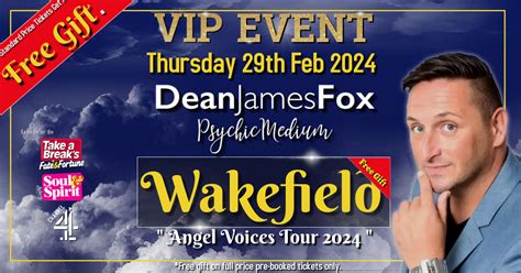 Wakefield - VIP Intimate Evening Of Mediumship With Dean James Fox | Dean James Fox