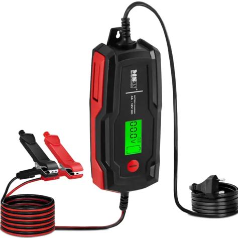 CHARGEUR DE BATTERIE De Voiture Auto Camion LCD Automatique 4 A 12 V