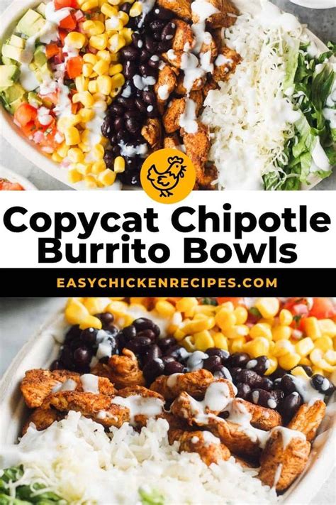 Skip The Line Whip Up This Copycat Chicken Burrito Bowl At Home