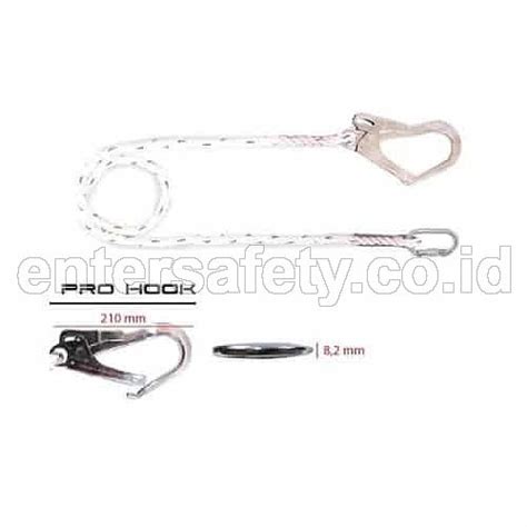 Lanyard Body Harness Single Big Hook Carabiner Gosave