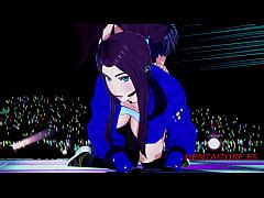 Kda League Of Legend Hentai 3d Akali Blowjob Boobjob And Fucked With Multiple Cums In Her Mouth