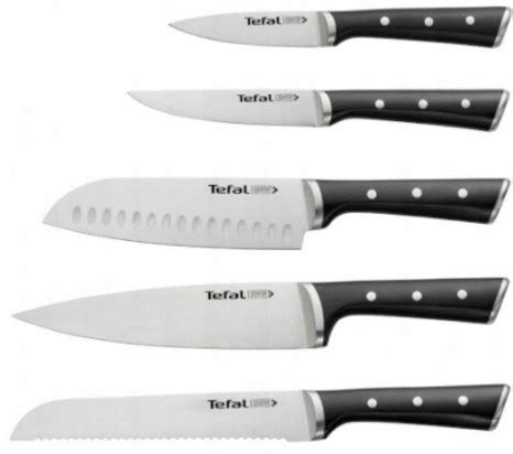 TEFAL NożE Kuchenne ze Stali Nierdzewnej iceforce - 13268310843 ...