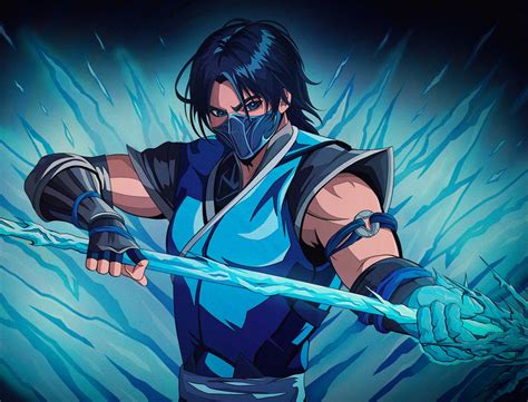 Sub Zero Mk Fan Art By Racooncake On Deviantart