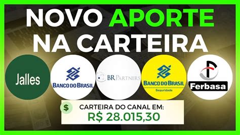 Novo Aporte Na Carteira Do Canal Dividendos Crescentes Bbse Bbas