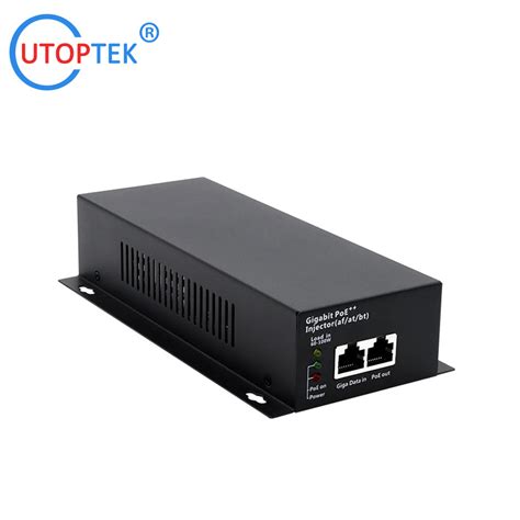 Gigabit Poe Injector 90W Bt 10 100 1000m Poe Power Extender Injector