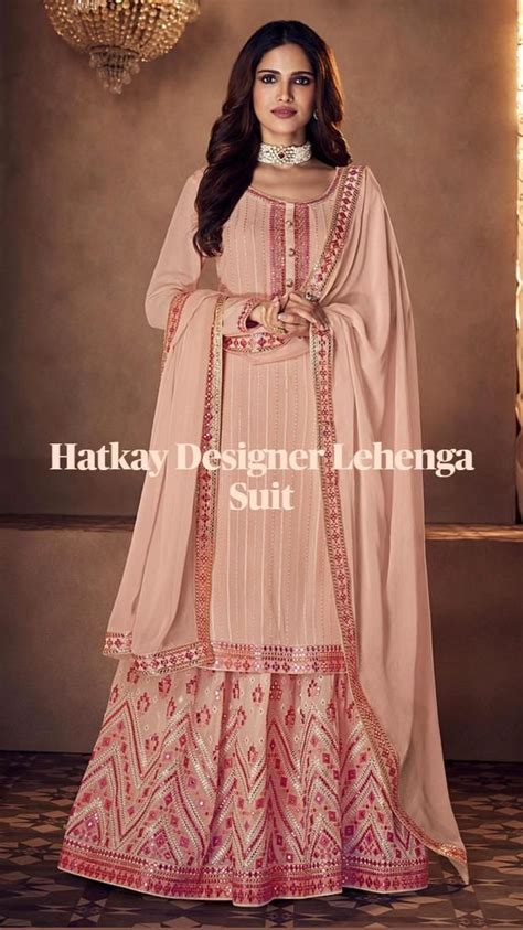 Hatkay Designer Lehenga Suit Lehenga Suit Indian Dresses Lehenga Style