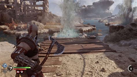 God Of War Ragnarok Geyser And Gates Puzzles In Aurvangar Wetlands