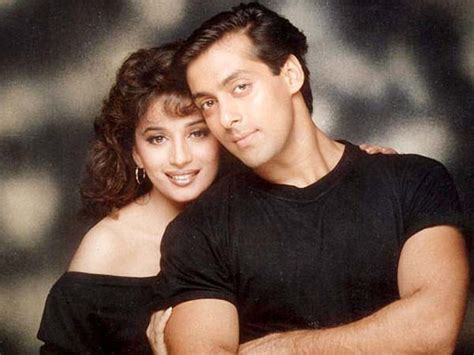 Madhuri Dixit Salman Khan Rare Pictures Unseen Photographs