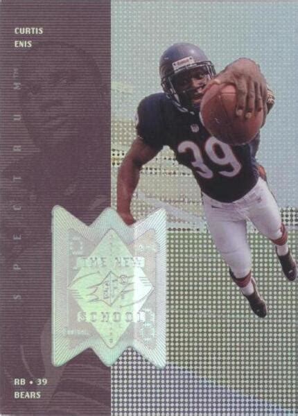 1998 Upper Deck SPx Finite The New School Spectrum 312 Curtis Enis