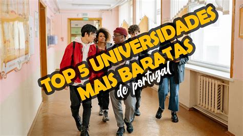 Top 5 Universidades Mais Baratas De Portugal YouTube