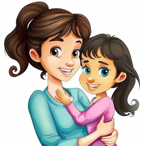 mother daughter images clip art  clipart library