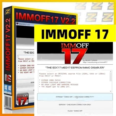 Yeni Immo Kapal IMMOFF17 Yaz L M Ecu Program Edctuning Immoff17 Cretsiz