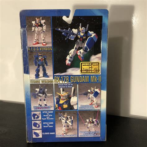 Gundam Mk Ii Titans Blue Unit Bandai Mobile Suit In Action Figure