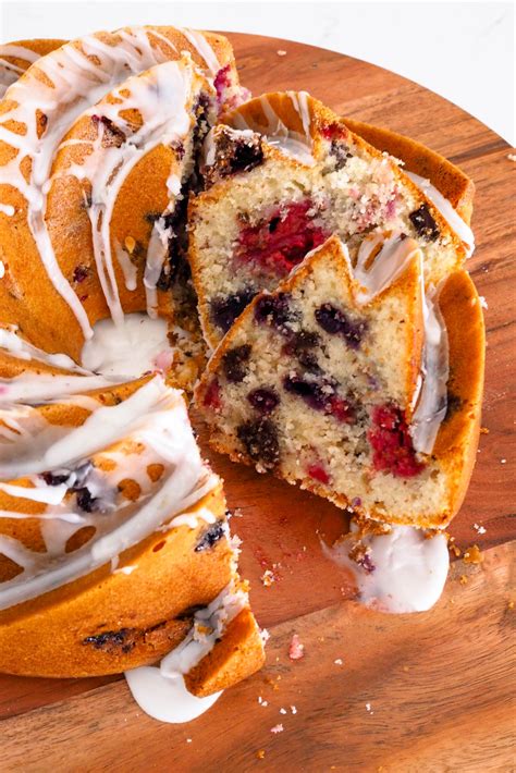 Berry Bundt Cake The Floral Apron