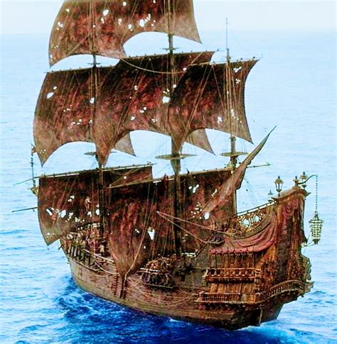 Как называется корабль черной бороды из пиратов карибского моря - 86 фото