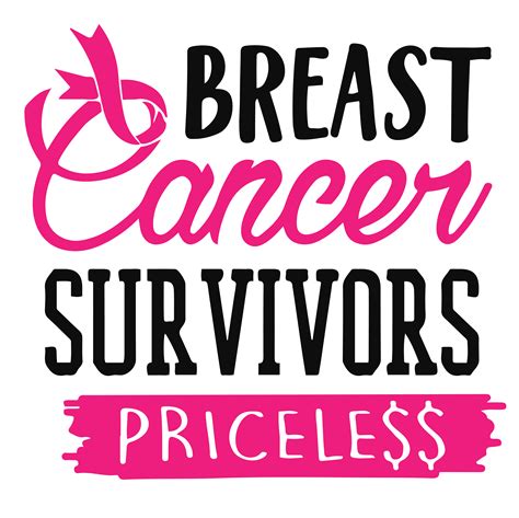 Breast Cancer Survivors Priceless Svg Breast Cancer Svg Ca Inspire Uplift