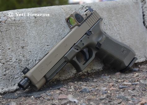 X Werks Glock 34 G4 MOS 9mm Magpul FDE OD RMR For Sale