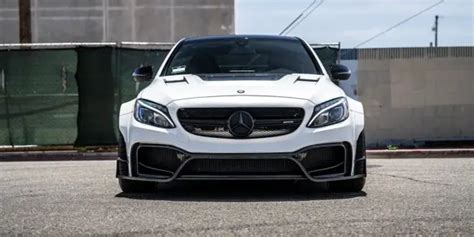 Grease Darwinpro Widebody Kit On The Mercedes C63s Amg