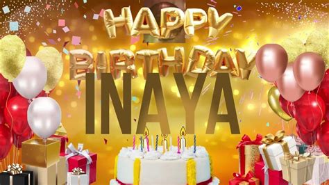 Inaya Happy Birthday Inaya Youtube