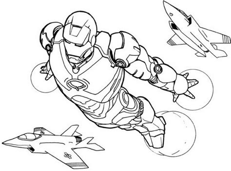 Iron Man Mark 5 Coloring Pages