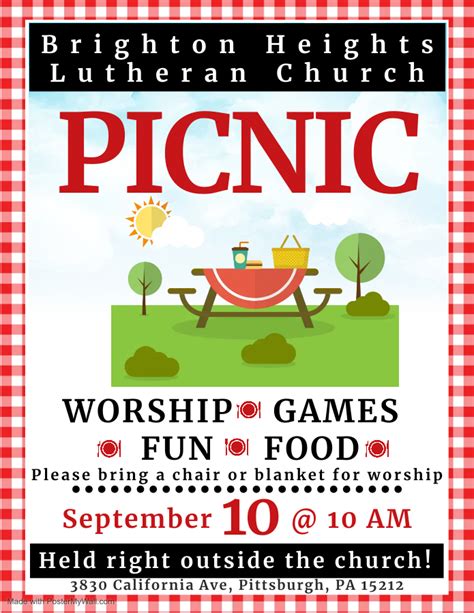 Picnic - Brighton Heights Lutheran Church