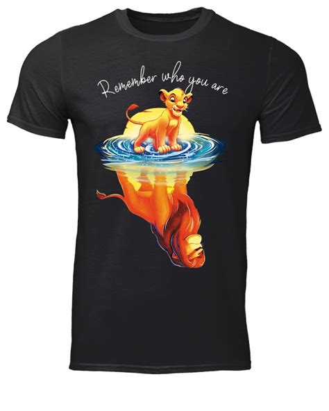 Simba The Lion King Remember Who You Are T-Shirt - TeeNavi